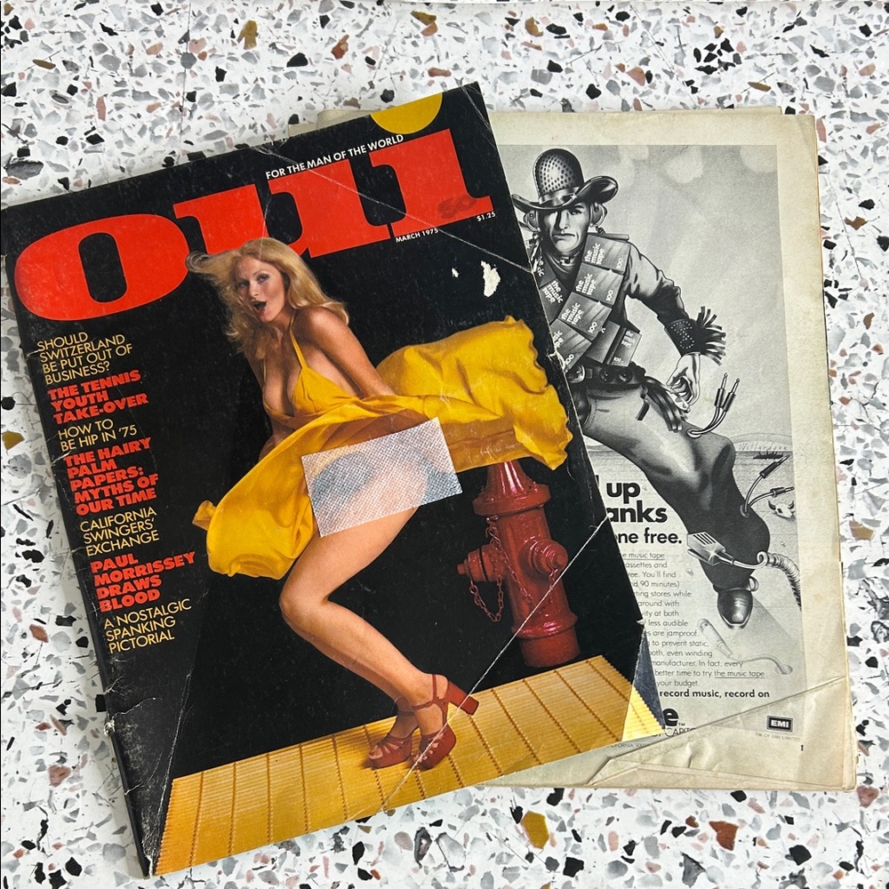 Vintage Oui Men's Magazine